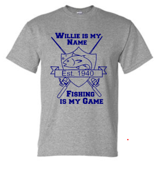 Fishing Is My Game Tee