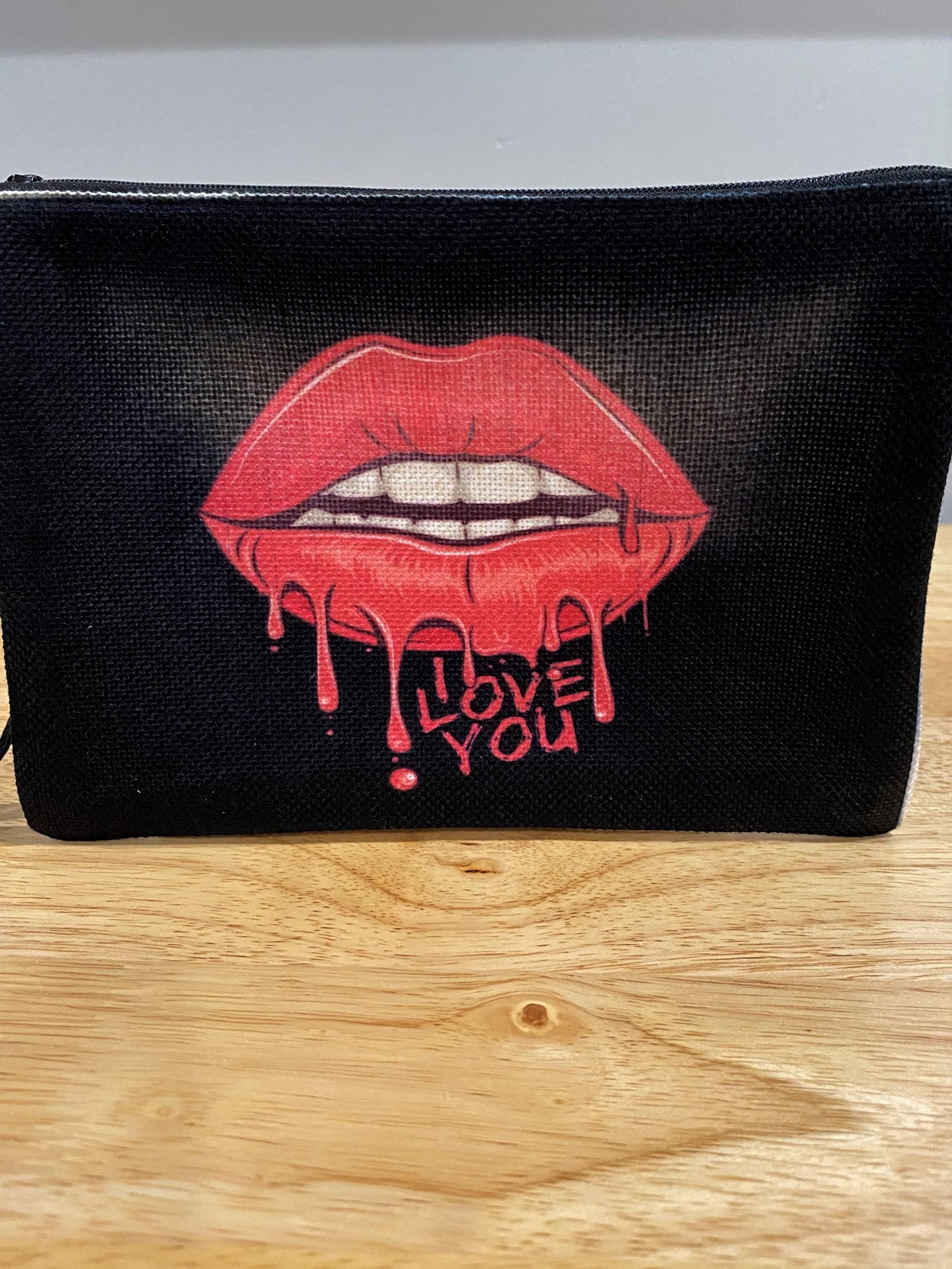 I Love You Makeup Bag