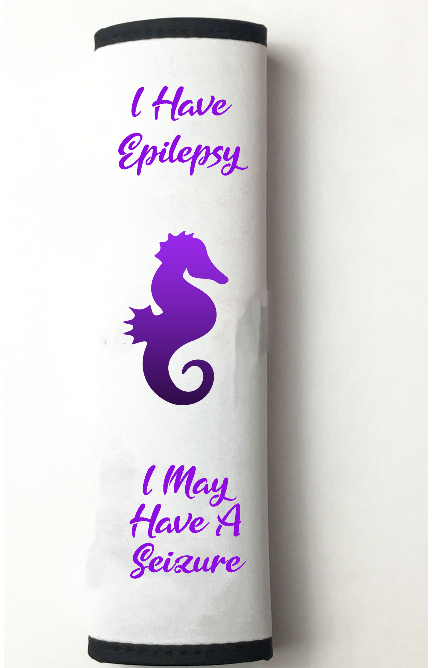 Epilepsy Purple Seat Belt Cover
