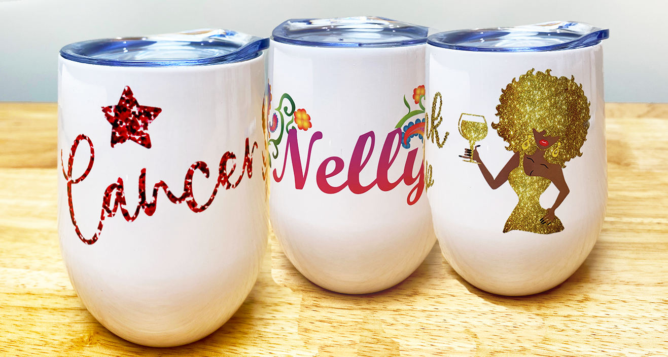 Customizable Wine Tumbler