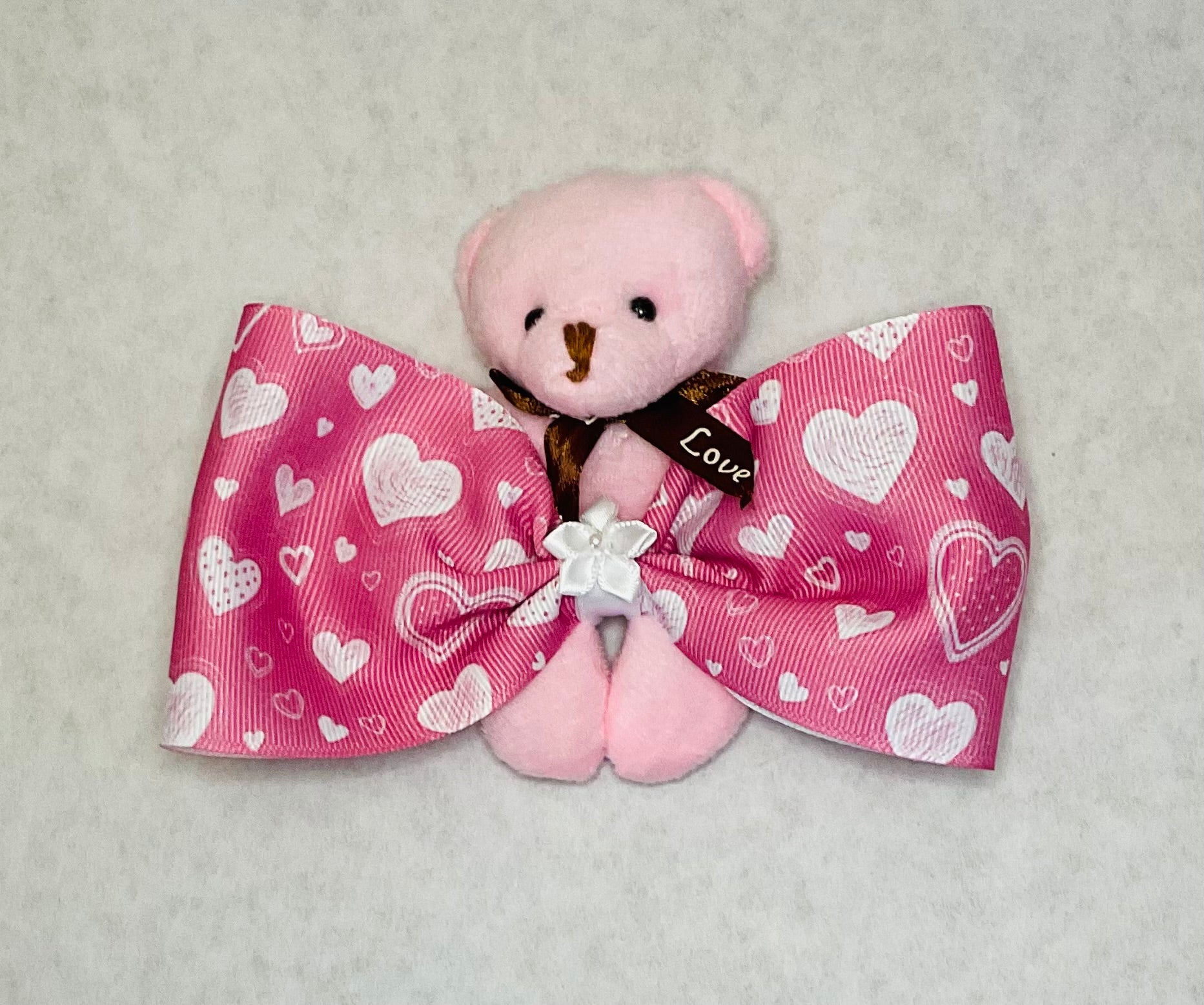 Light-Up Teddy Bear Hair Bow
