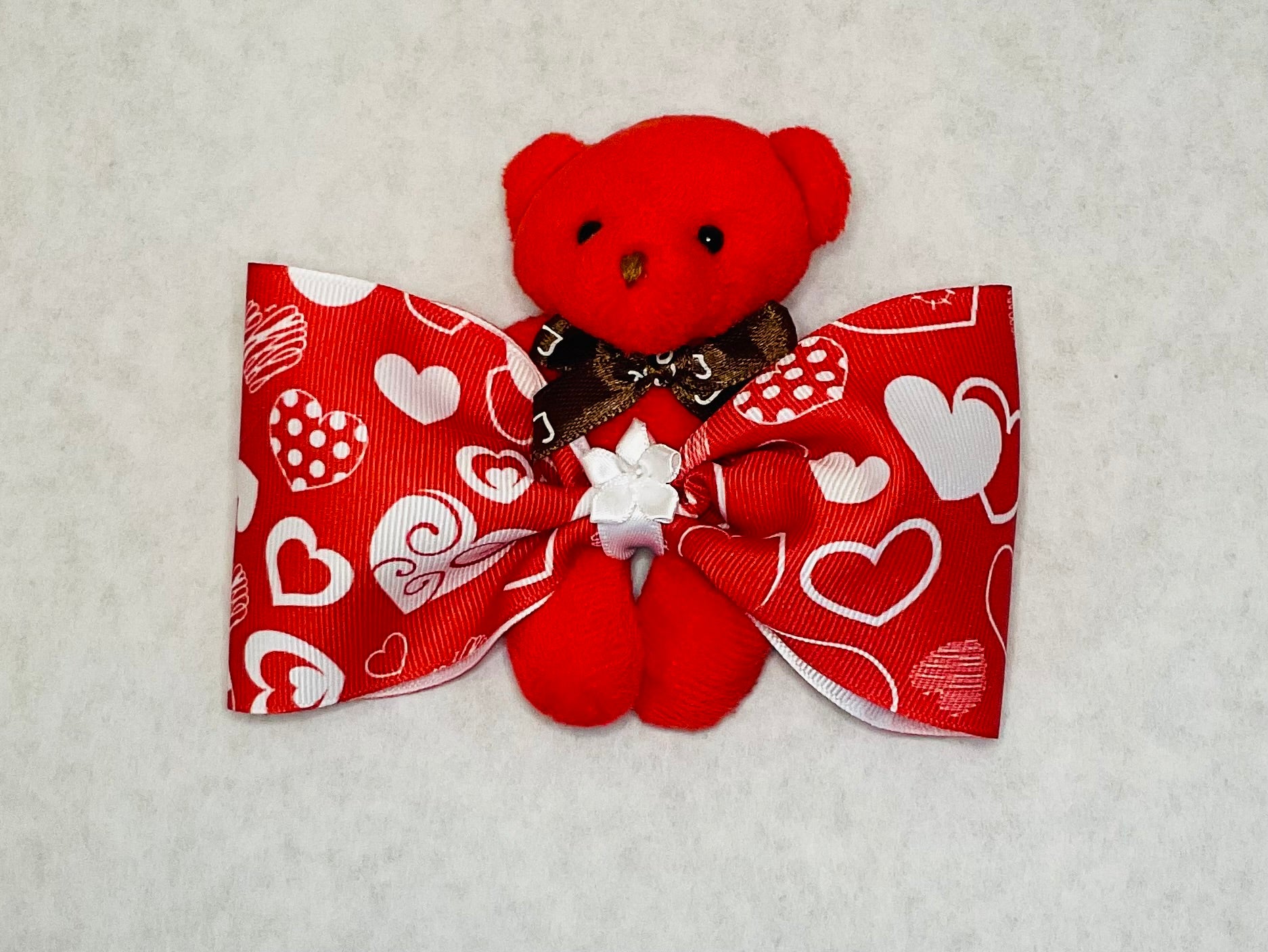 Light-Up Teddy Bear Hair Bow