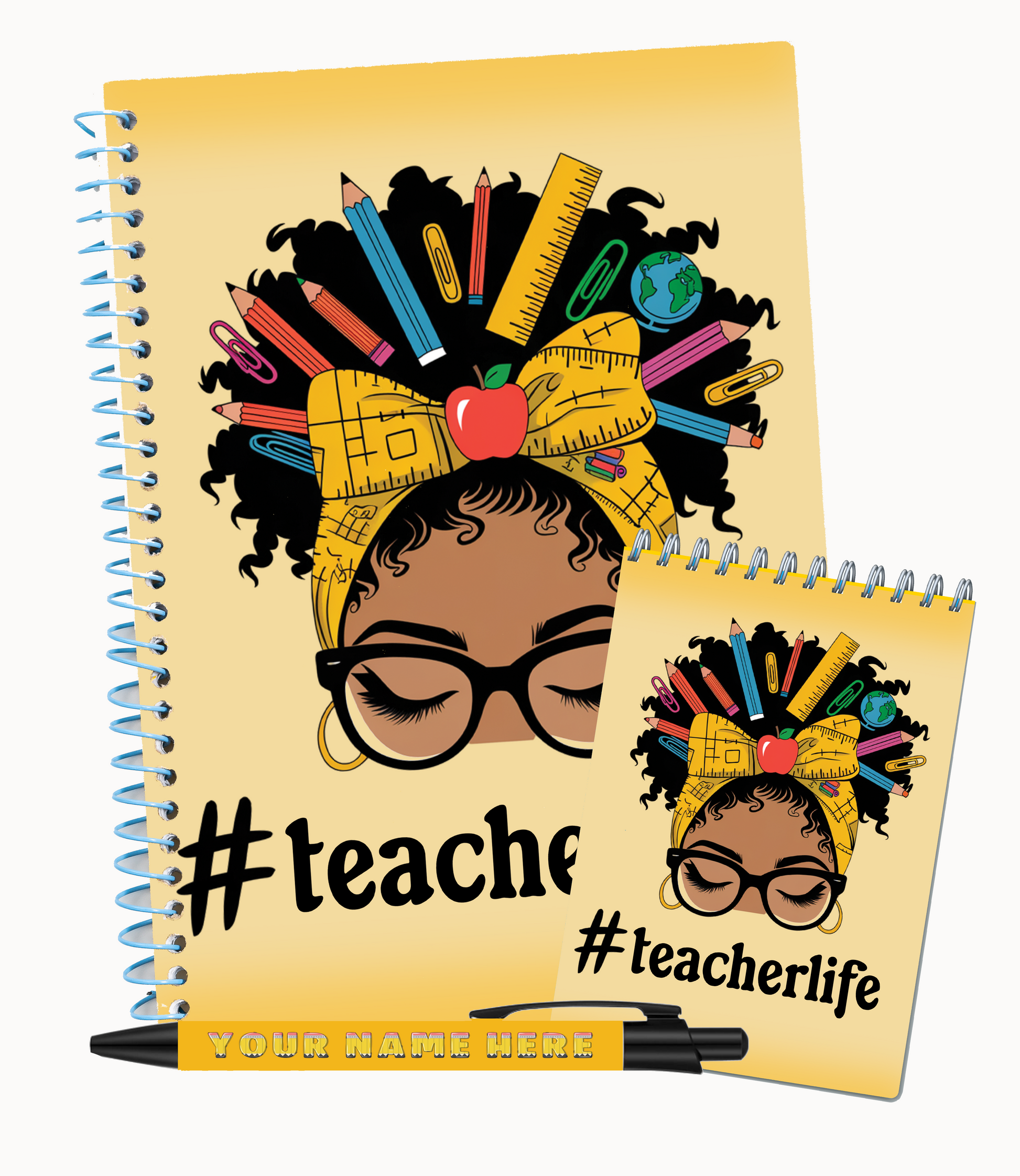 Teacher life Notebook Set