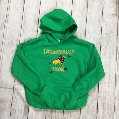 Front & Back Customizable Kids Hoodie