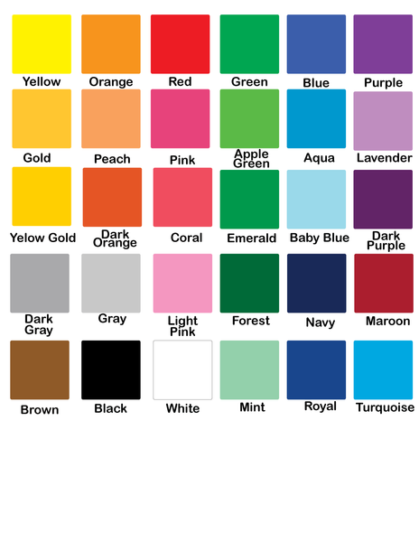 Name Cheer Hair Bow