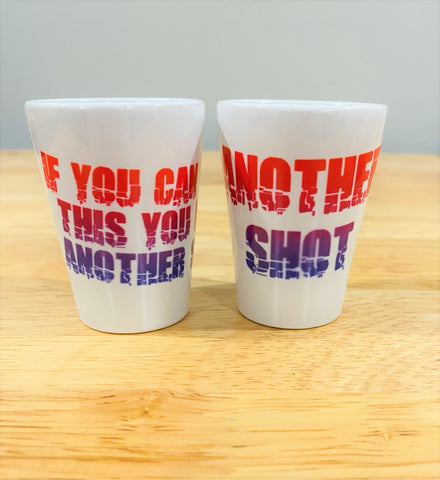 If You Can Read This Shot Glass Set