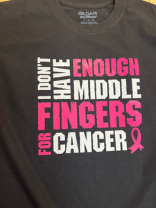 I Don’t Have Enough Fingers Breast Cancer Awareness Tee