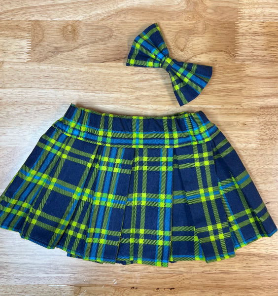 Messy Bun Skirt Set
