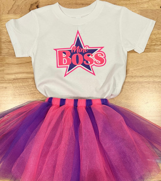 Mini Boss Tutu & Tee